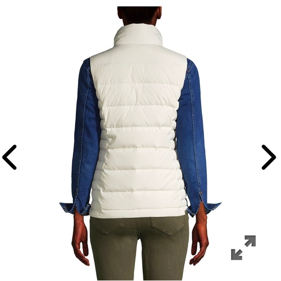 NWT Lands End Women’s Down Vest - Picture 2 of 6